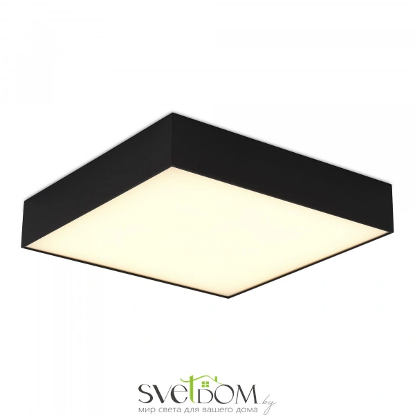 ST608.432.48 Светильник потолочный Черный LED 1*48W 3000K 4 320Lm Ra>90 120° IP20 L400xW400xH55 180- Накладные светильники