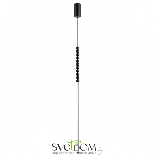 7149/12L HIGHTECH ODL26 223 светильник черный/акрилл/металл IP20 LED 12W 800Лм 3500K 300° 220V MONELLA