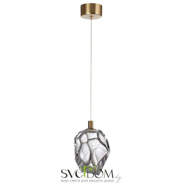 7114/4LB L-VISION ODL25 Подвесной светильник  бронзовый/прозрачное  стекло/металл IP20 LED 4W 300Лм 3000K 200° 220V GEMME