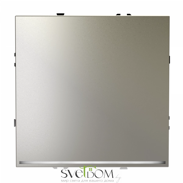 Выключатель одноклавишный с подсветкой Voltum S70 VLS010204  VLS010204 Voltum