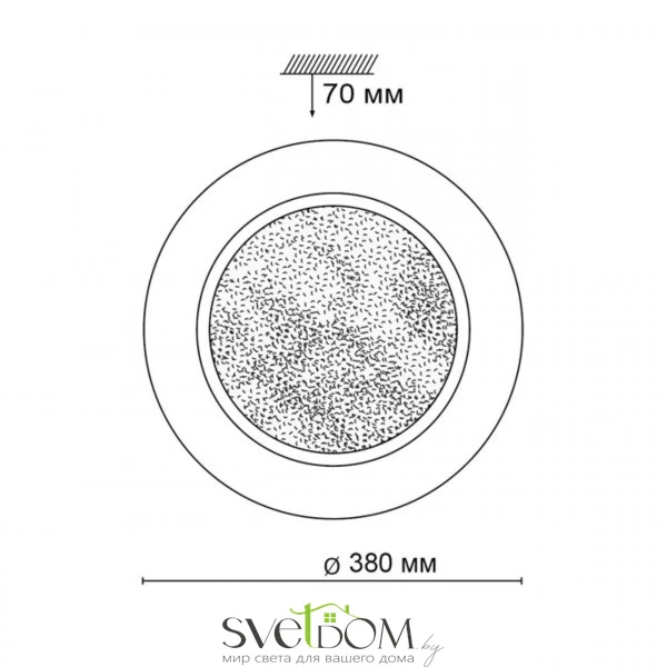 Настенно-потолочные светильники  2079/DL от Магазина Svetdom.by