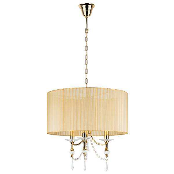 Lightstar 725033 Люстра PARALUME 3x40W E14 ЗОЛОТО