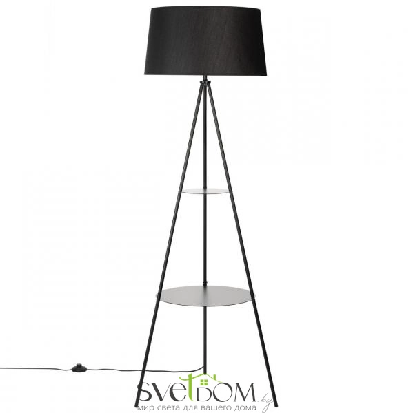 Citilux Рейнер CL806021 Торшер со столиком Чёрный