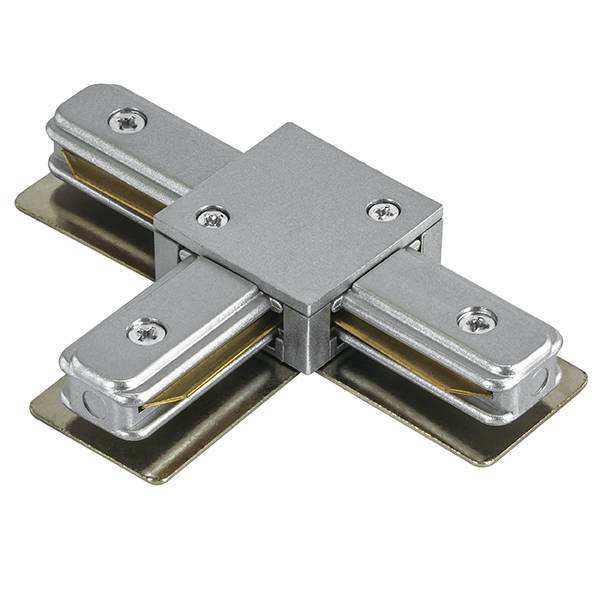Lightstar 502139 Соединитель трековый однофазный BARRA T-образный СЕРЫЙ