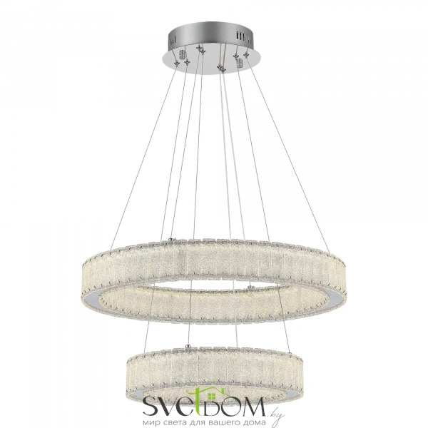 SL6008.103.02 Люстра подвесная ST-Luce Хром/Хром LED 2*50W 3000K LATOZZO