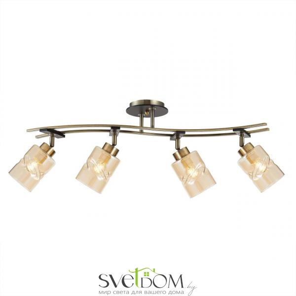 Citilux Мерида CL142144 Люстра с поворотными плафонами Бронза