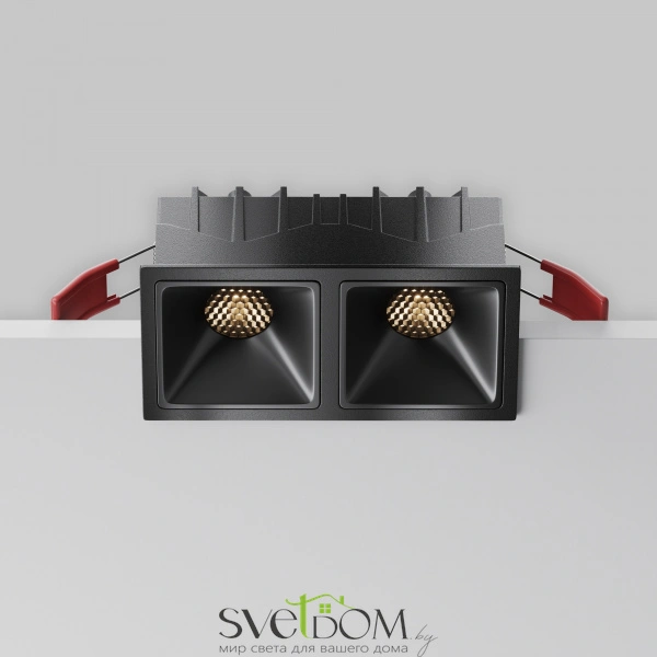 Встраиваемый светильник Technical DL043-02-10W3K-SQ-B-1