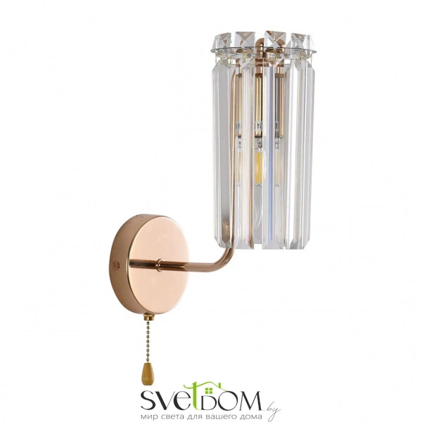 8347/1W CLASSI LN26 155 золото/прозрачный, металл/хрусталь Бра E14 1*40W 220V FAVLA