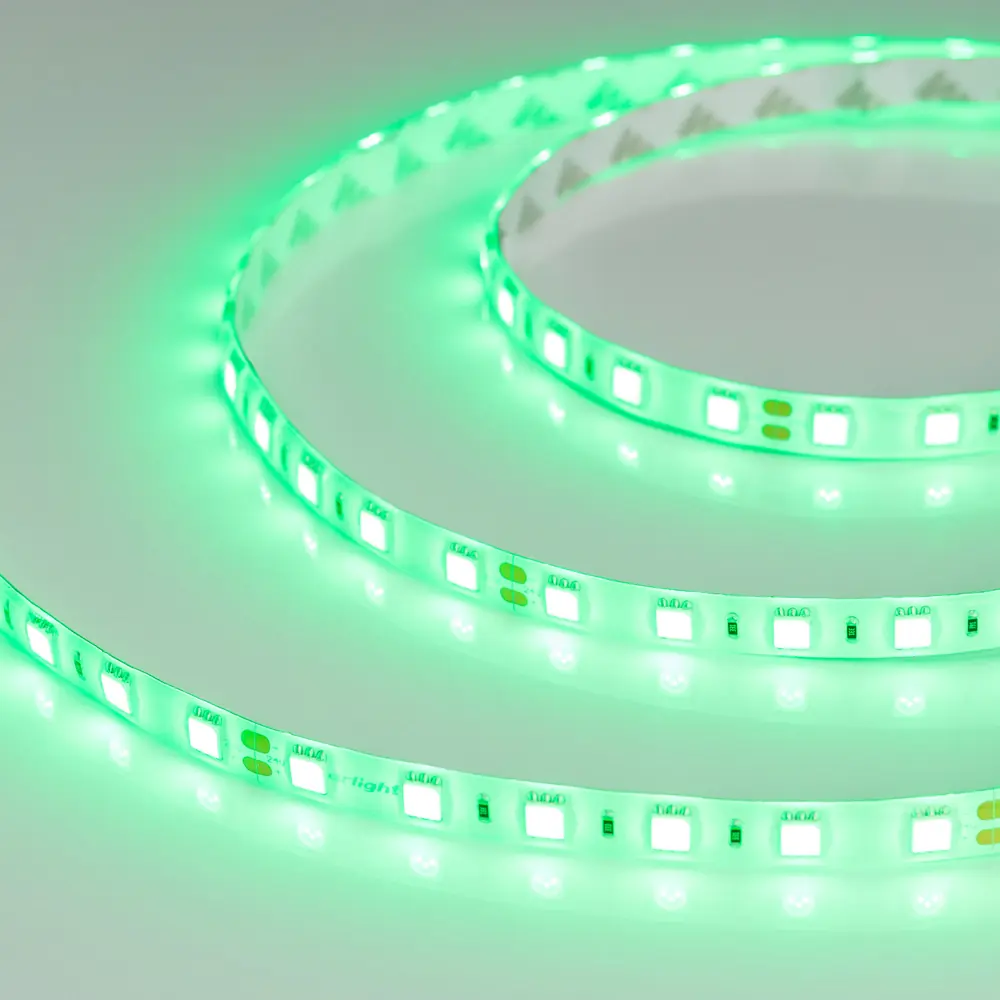 Светодиодная лента RTW 2-5000SE 24V Green 2x (5060, 300 LED, LUX) Arlight 016505 Arlight
