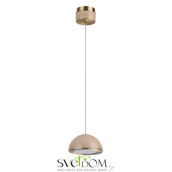 5453/6L L-VISION ODL_EX26 011 светлая бронза/бежевый/металл/керамика/акрил Подвес LED 6W 3000K LULU