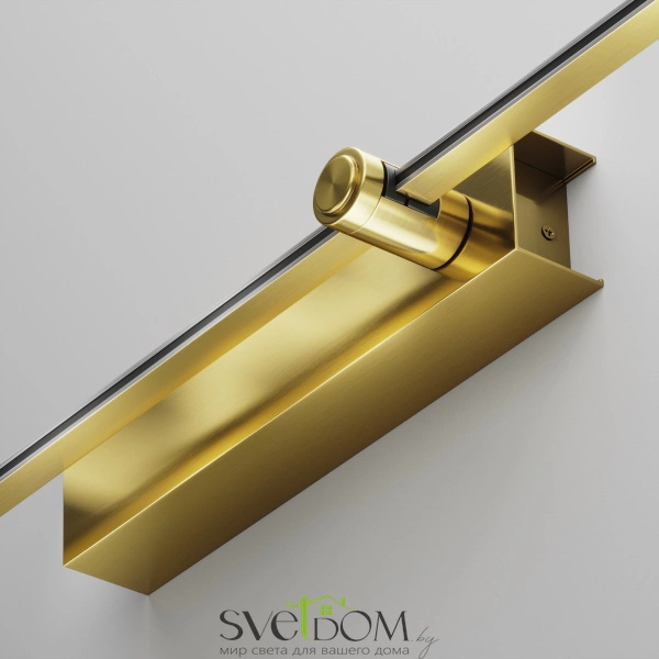 Основание настенное  Wall для блока питания с вводом питания Flarity латунь TRA155CW-BB-BS