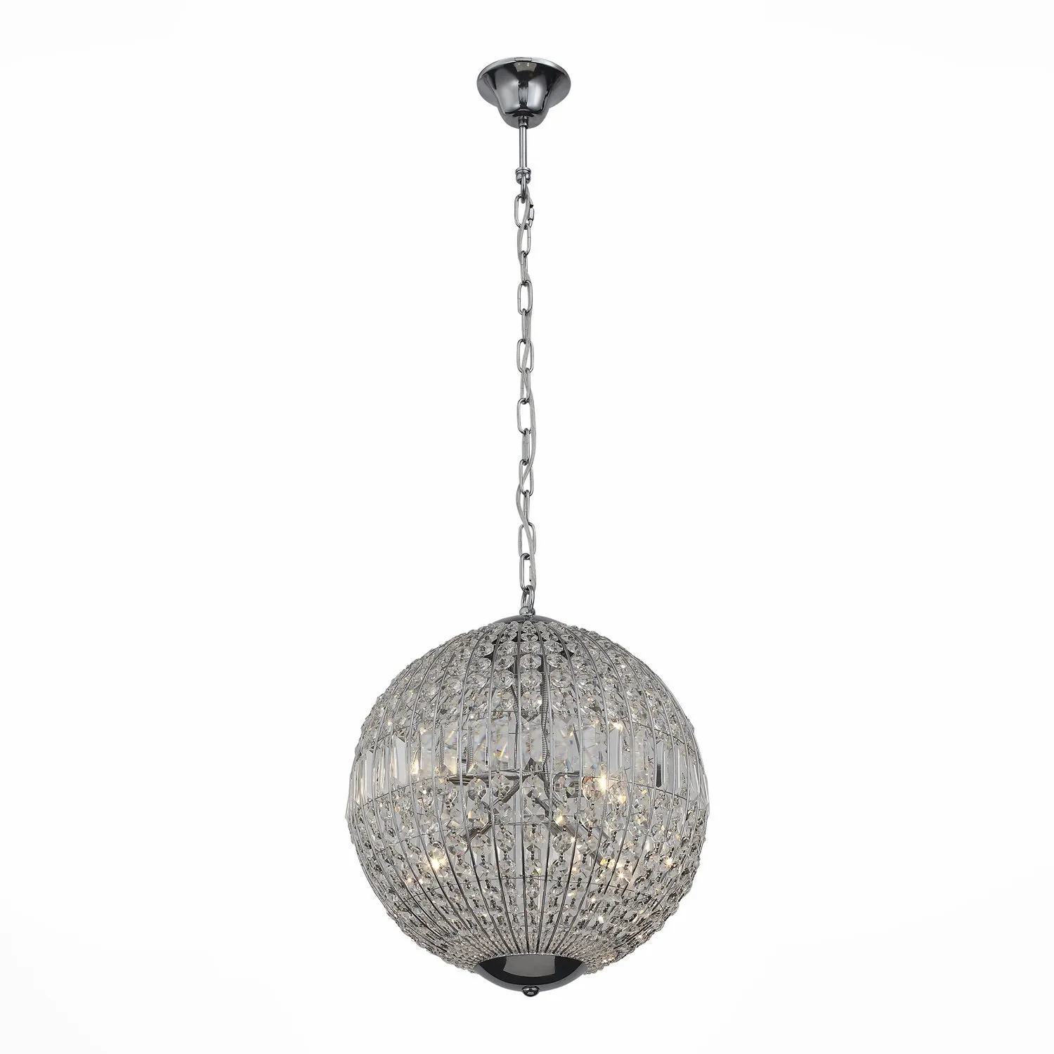 SL226.103.05 Люстра подвесная ST-Luce Хром/Прозрачный E14 5*40W MONDO