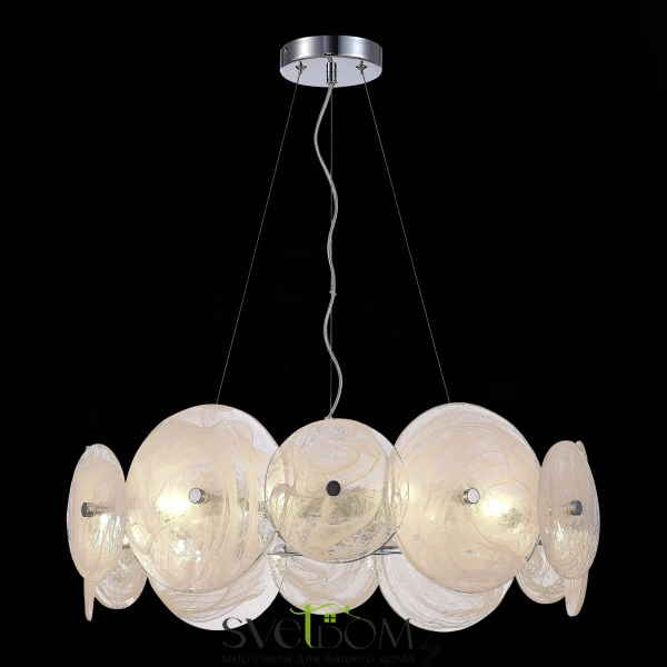 SL1658.103.12 Люстра подвесная ST-Luce Хром/Прозрачно-Белый G9 12*5W 4000K ELSA