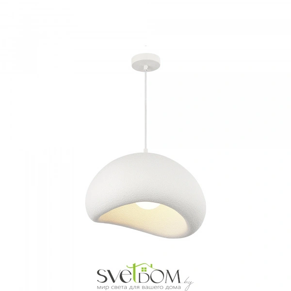 SL1522.513.01 Светильник подвесной ST-Luce белый/белый E27 1*60W WABI SABI