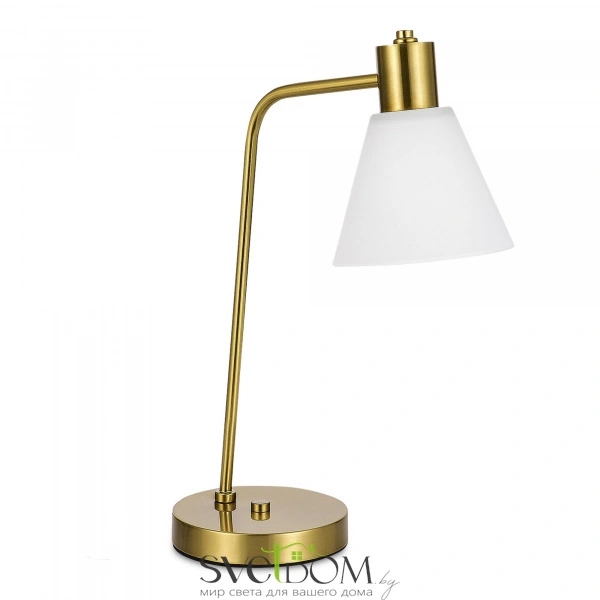 SLE1561-304-01 Прикроватная лампа Латунь/Белый E27 1*60W ARKI