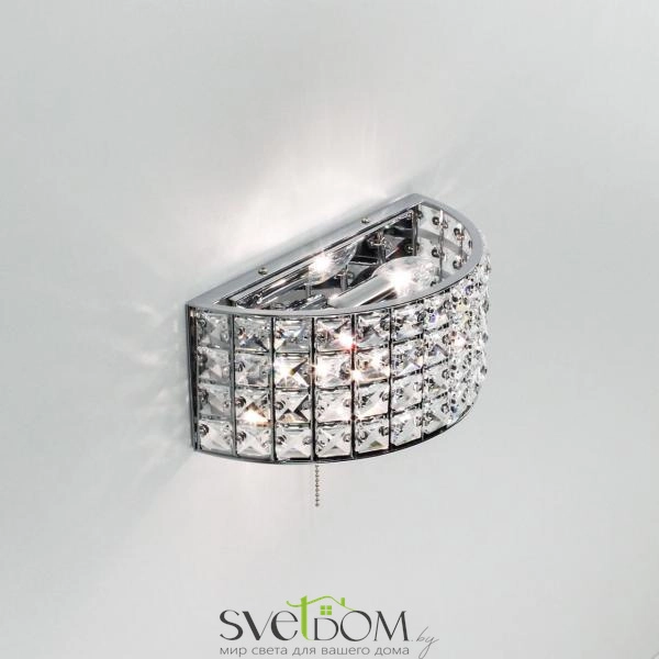 Citilux Портал CL324301 Бра хрустальное с выключателем Хром