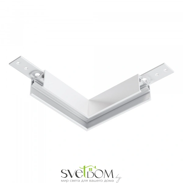 Коннектор угловой Exility накладной низкопрофильный TRAM034CL-41W