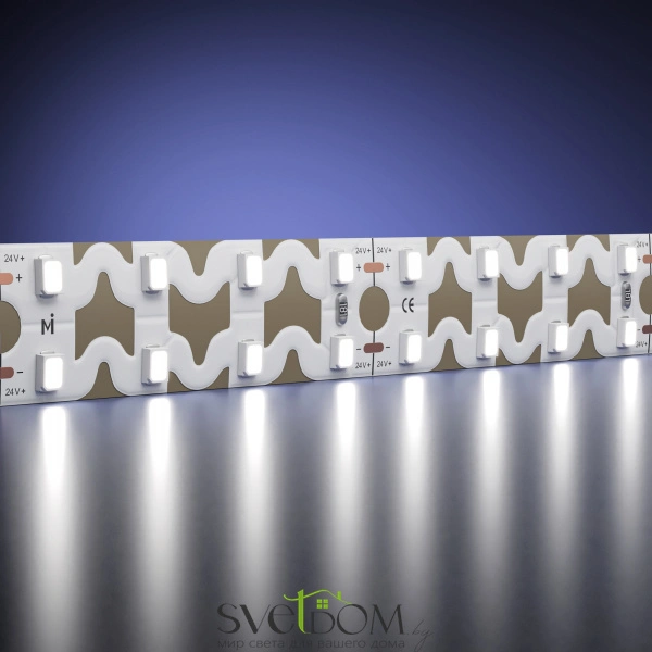 Светодиодная лента Ultra 24В 2835 19,2Вт/м 6000K 5м IP 20 201228