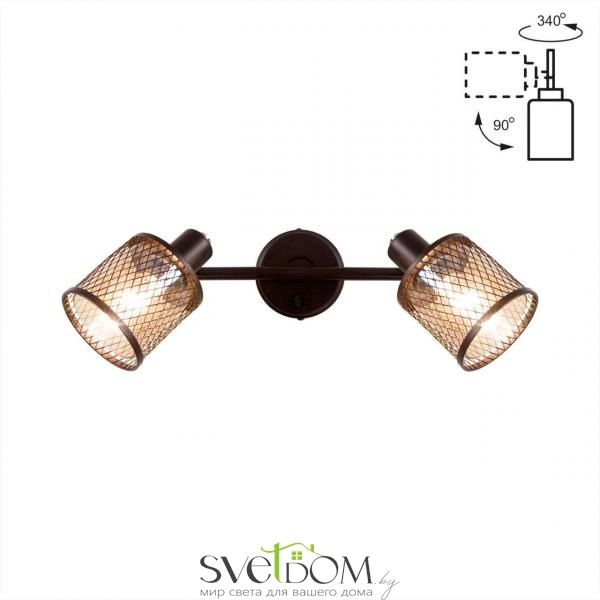 Citilux Робин CL535625 Спот поворотный с выключателем Венге