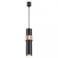 4738/5L L-VISION ODL20 349 черный/золотой Подвес GU10 5W 220V AFRA