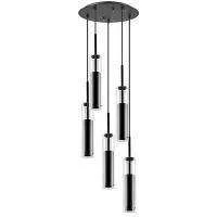 Lightstar 756057 Люстра CILINO 5х40W GU10 MATT BLACK