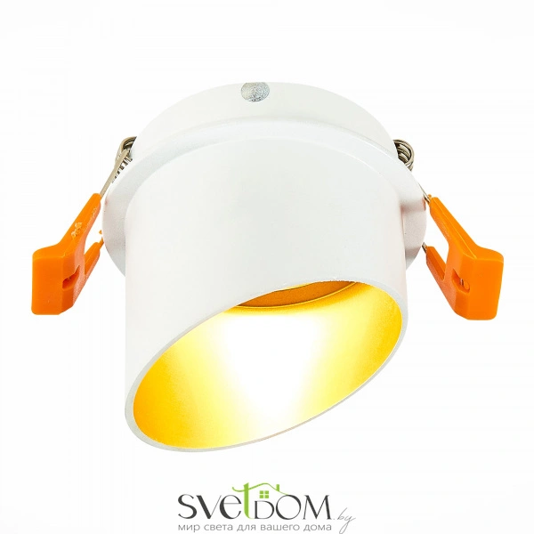 ST214.508.01 Св-к встр. Белый GU10 1*50W  IP20 L68xW68xH68 220V Без ламп Встраиваемые светильники