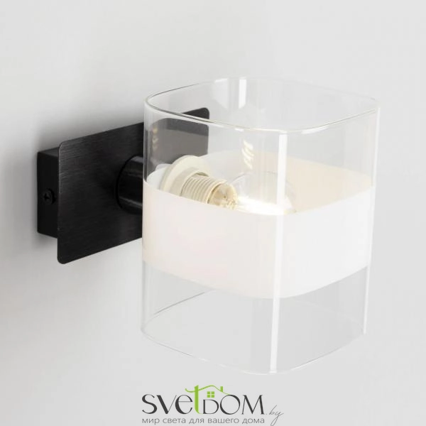 Citilux Вирта CL139312 Бра с выключателем Чёрное