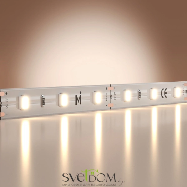 Светодиодная лента Base 12В 2835 9,6Вт/м 4000K 5м IP 20 201169