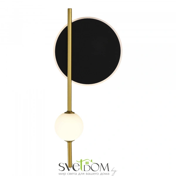 SL6507.431.02 Светильник настенный ST-Luce Шампань, Черный/Белый LED 1+1*9+4W 4000K DALI