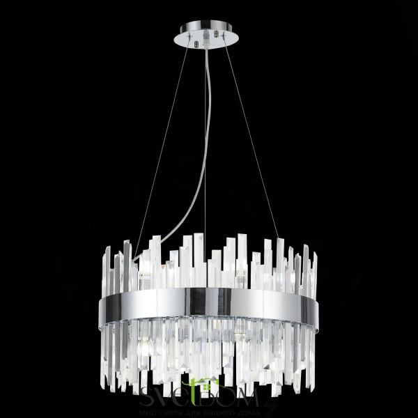 SL1160.103.12 Люстра подвесная ST-Luce Хром/Хром, Прозрачный G9 12*5W BAFO