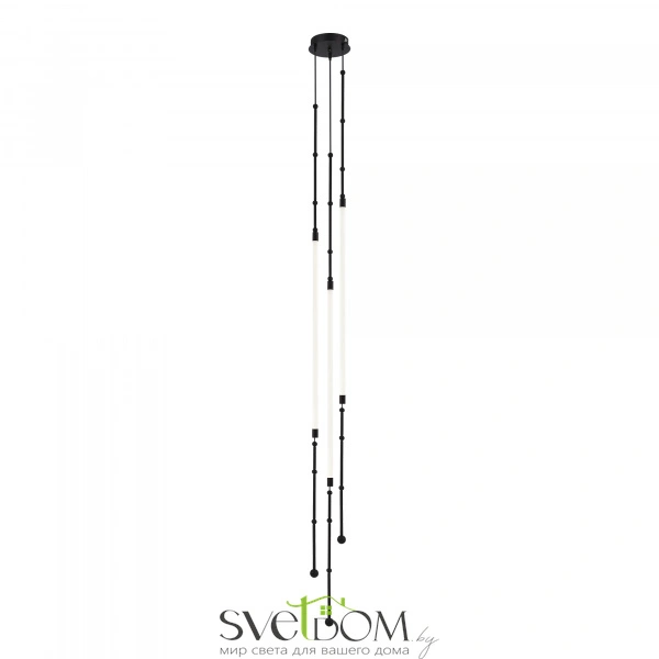 SL6132.405.45 Светильник подвесной ST-Luce Черный/Белый LED 1*15W 3000K STRAP