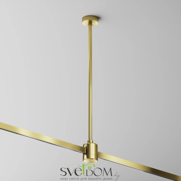 Крепление потолочное Medium 360мм с прямым коннектором питания Flarity латунь TRA158C-IPCL1-BS