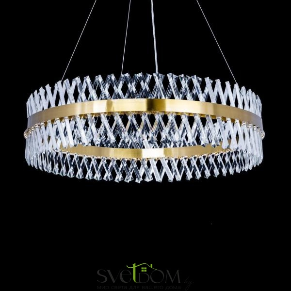 Citilux Ричард CL336103 LED Люстра хрустальная с пультом Бронза
