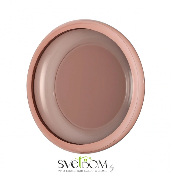 7778/DLN COLOR SN 112 Светильник пластик/белый/розовый LED 48Вт 3000/4000/6000К D400 IP43 CCT PORTMAN