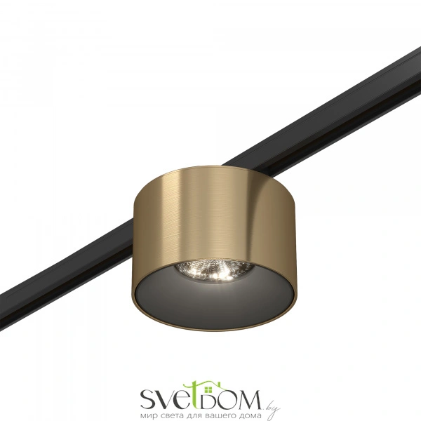ST669.346.05 Магнитный трековый светильник Латунь LED 1*5W 4000K 350Lm Ra>90 36° IP20 D60xH38 24V SUPER5