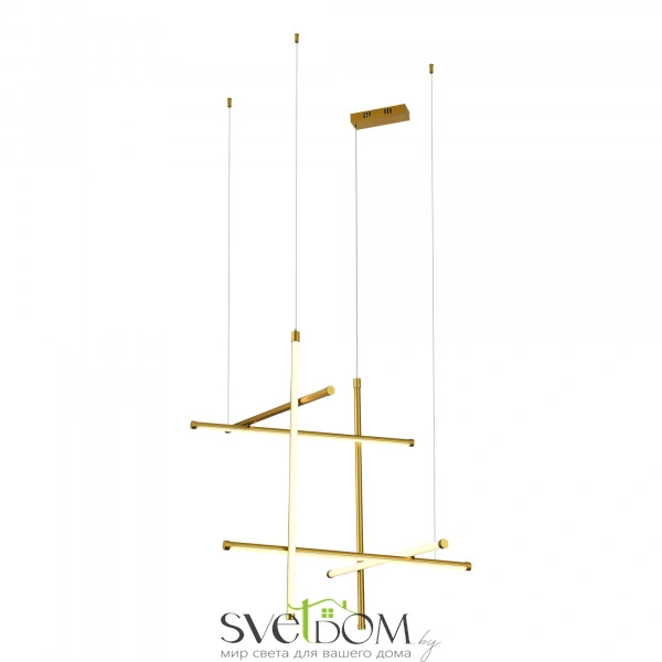 SL6207.203.70 Светильник подвесной ST-Luce Матовое золото LED 1*70W 3000K RETICO