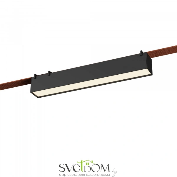 ST456.436.12 Св-к трек. Черный LED 1*12W 3000K 670Lm Ra90 120 IP20 L323xW40xH45 48V BAND