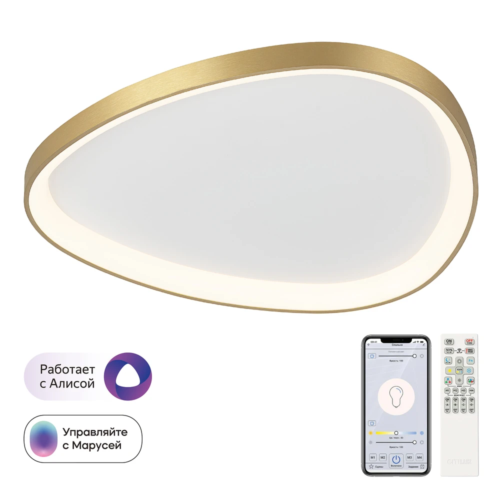 Потолочная люстра Citilux GENKA SMART CL756A162 CITILUX