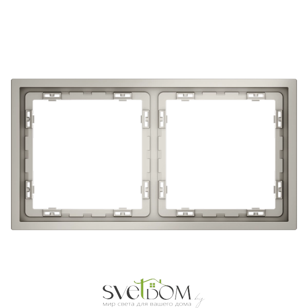 Рамки пластиковые Voltum S70 Кашемир VLS100203 Voltum VLS100203