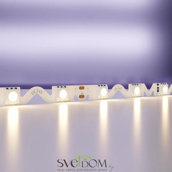 Светодиодная лента 24В 5050 12Вт/м 3000K 5м IP20
