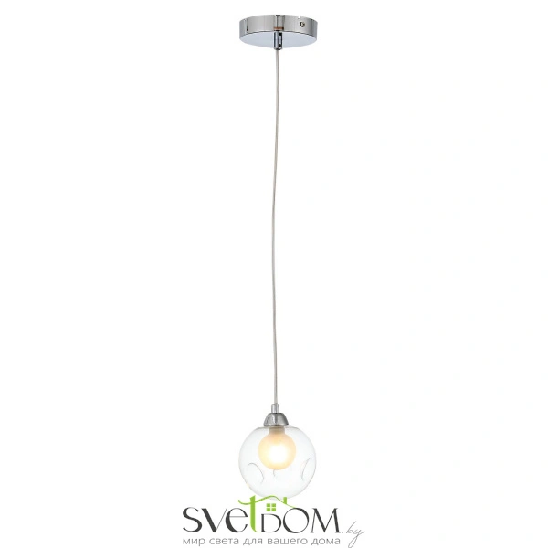 SL431.113.01 Подвес ST-Luce Хром/Прозрачный, Белый G9 1*5W DUALITA