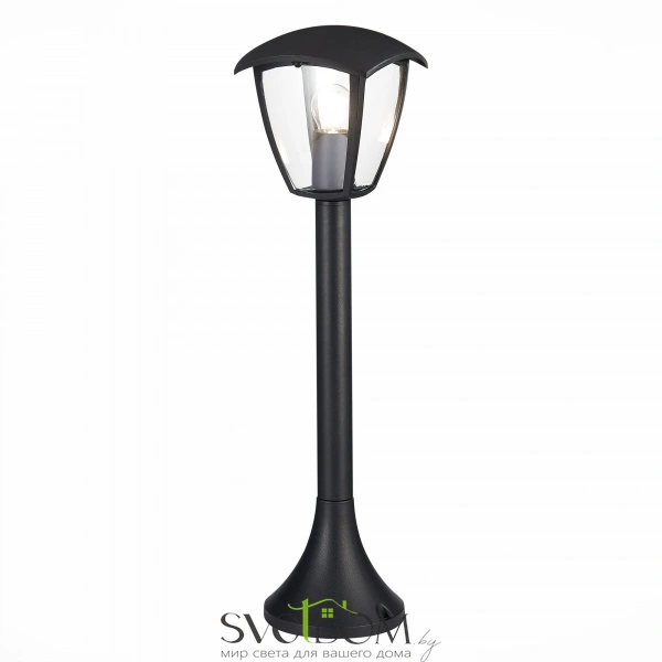 SL081.405.01 Светильник уличный наземный ST-Luce Черный/Черный, Прозрачный E27 1*40W SIVINO