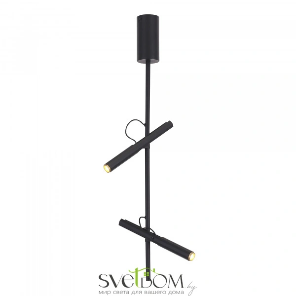 SL6210.403.02 Светильник подвесной ST-Luce Черный/Черный, Золотистый LED 2*3W 3000K LILT