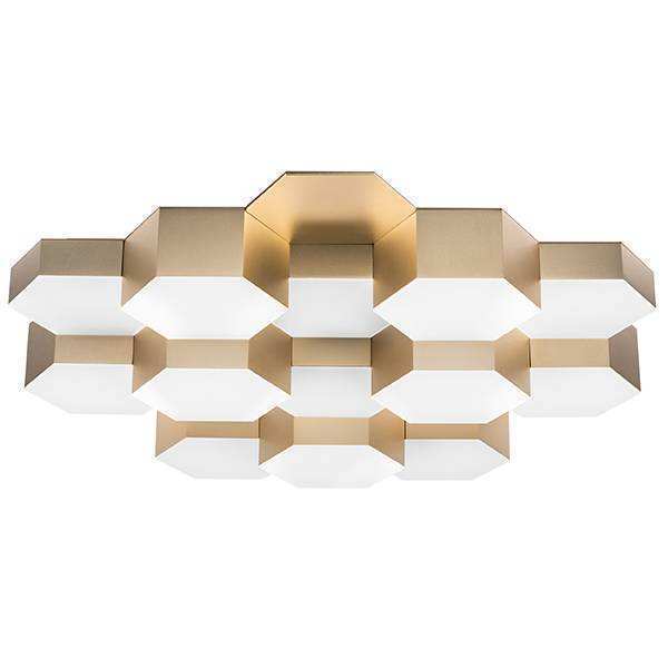 Lightstar 750161 Люстра потол FAVO LED-80W 3840LM Satin Gold 3000K