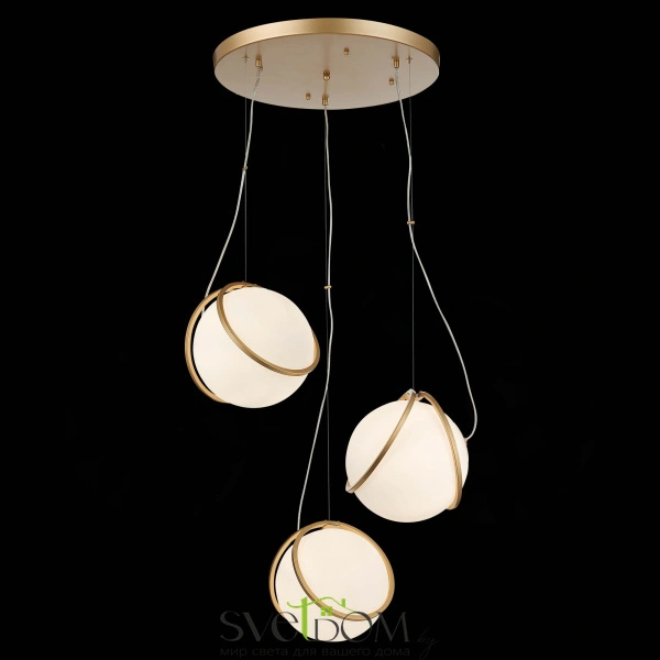 SL1181.353.03 Светильник подвесной ST-Luce Латунь/Латунь, Белый E27 3*40W ACERRA