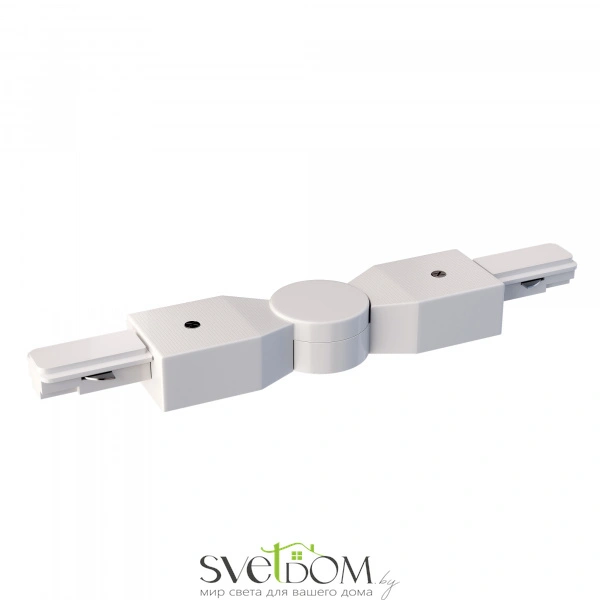 Коннектор поворотный шарнирный Unity белый TRA001CS-11W