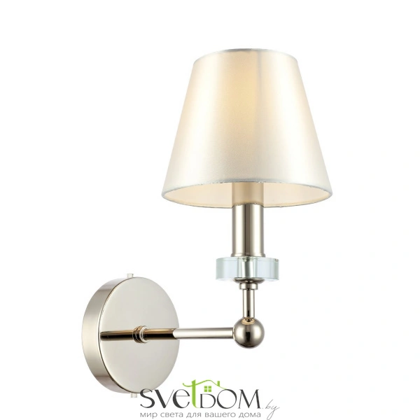 SL1755.151.01 Светильник настенный ST-Luce Никель/Белый E14 1*40W VIORE
