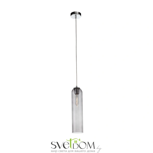 SL1145.143.01 Светильник подвесной ST-Luce Хром/Дымчатый E27 1*60W CALLANA