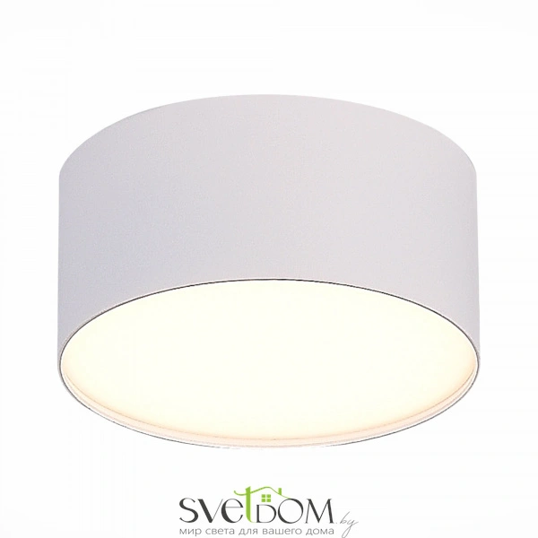 ST606.532.12 Светильник потолочный Белый LED 1*12W 3000K 1 080Lm Ra>85 120° IP20 D120xH55 185-265V Накладные светильники