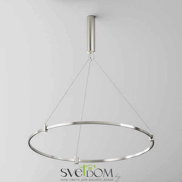 Подвесной набор с основанием под блок питания для круглого шинопровода Flarity платина